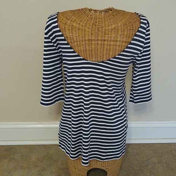 NWOT Women's Striped Top - Picture 2 of 4